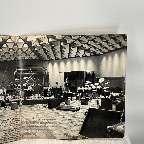 Queen Jazz Vinyl Record LP Gatefold 1978 Original Elektra Pressing With Bicycle - Picture 4 of 9